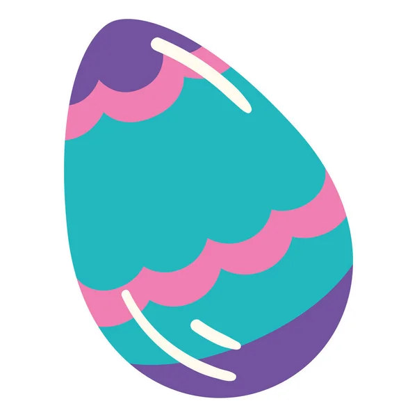 Isolated colored easter egg icon Vector — Stock Vector