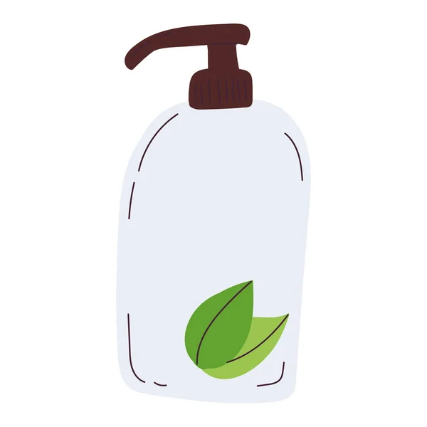 Isolated Sketch Body Lotion Vector Illustration — Stock Vector