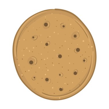 Isolated cookie icon Bakery product Vector illustration