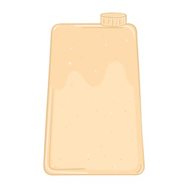 Isolated oatmeal smoothie Dairy product icon Vector illustration