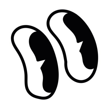 İzole edilmiş renkli 60 'lı yılların modası geçmiş gözleri graffiti taşıyıcı illüstrasyonunu simgeliyor.