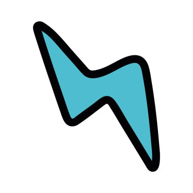 İzole edilmiş renkli 60 'ların harika gök gürültüsü graffiti Vektör illüstrasyonunu simgeliyor