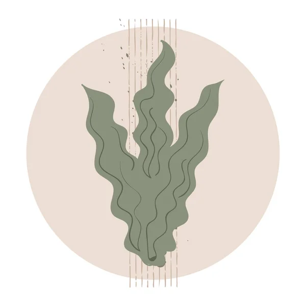 Geïsoleerde Gekleurde Plant Schets Icoon Vector Illustratie — Stockvector