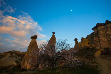 Kapadokya, Türkiye 'nin en ünlü turistik bölgelerinden biridir. Kapadokya 'nın Kaya Sahaları UNESCO Dünya Mirası merkezleri. 