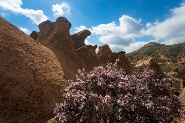 Kapadokya, Türkiye 'nin en ünlü turistik bölgelerinden biridir. Kapadokya 'nın Kaya Sahaları UNESCO Dünya Mirası merkezleri. 