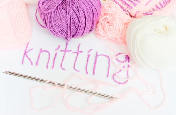 Knitting — Stock Photo, Image