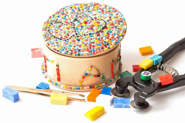 Mozaik el yapımı hediyelik eşya