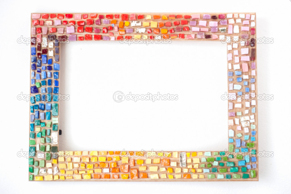 Mosaic handmade frame
