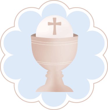 İlk Kutsal Komünyon Kadehi, ilk komünyon için tasarım 