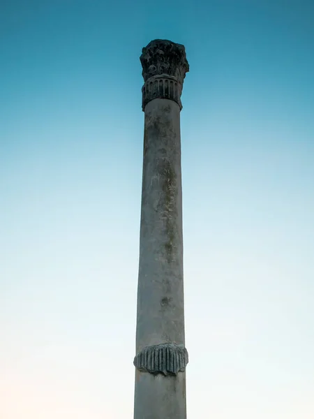 Restos Monumental Templo Romano Nin Dalmácia Croácia — Fotografia de Stock