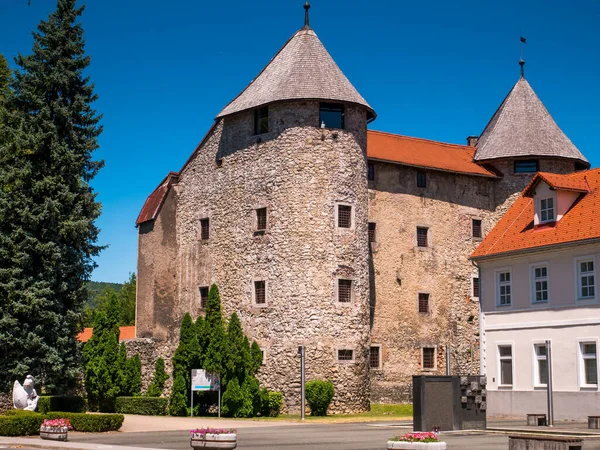 Palace Frankopan Castle Local Museum Town Ogulin Croatia — Stock Photo, Image