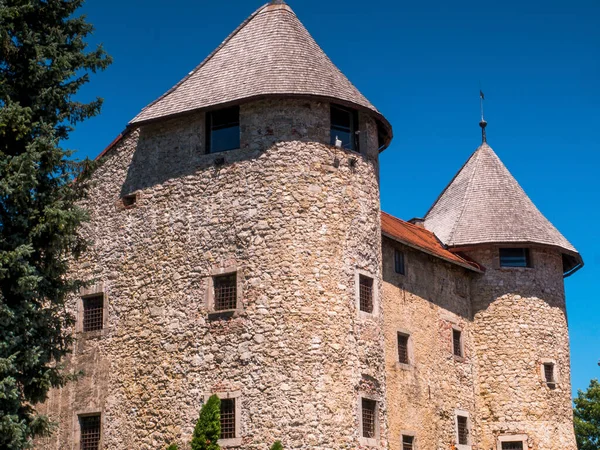Palace Frankopan Castle Local Museum Town Ogulin Croatia — Foto de Stock