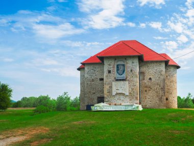Hırvatistan 'ın kuzeyindeki eski Konjscina kasabası.