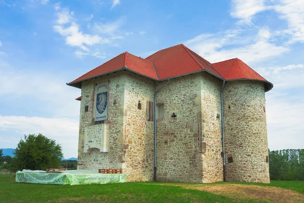 Città Vecchia Konjscina Nella Parte Settentrionale Della Croazia — Foto Stock