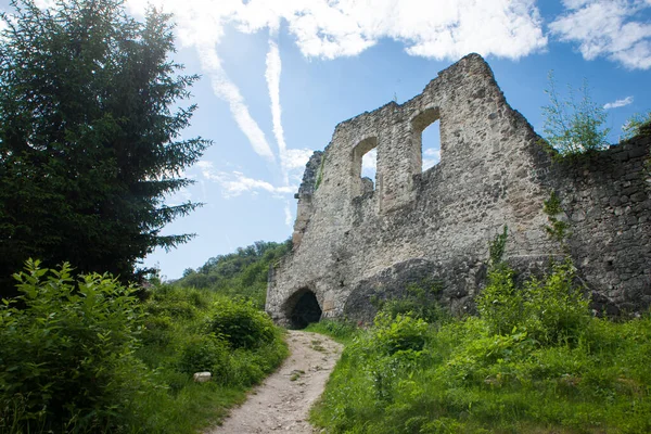 Руины Древнего Города Самобор Хорватия — стоковое фото
