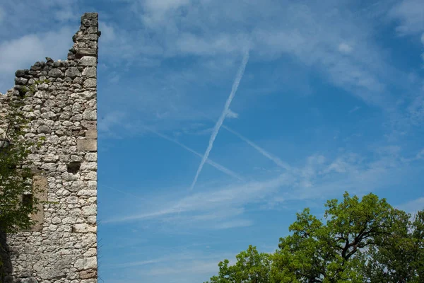 Ruins Ancient Old Town Samobor Croatia — Fotografia de Stock