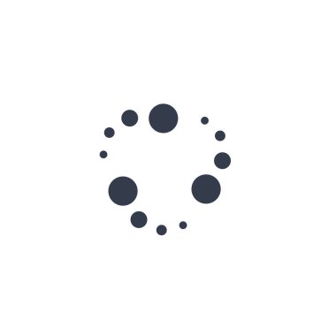 Simge indir, süreci doldur, daireler çiz, işlem çubuğu yükle, tampon durum işareti yükle. Zaman, web arayüzü için soyut saat grafik ögesi. Vektör işareti