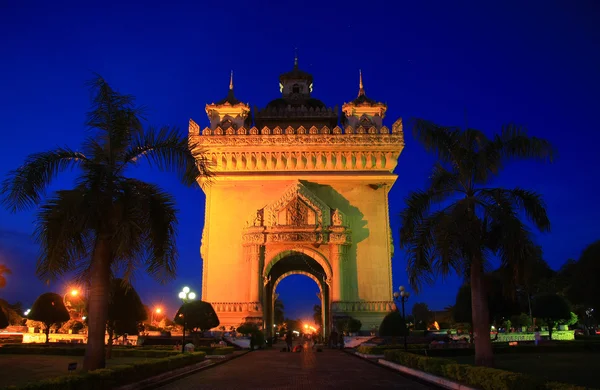 Victory gate, Viangchan, Laos — Stock Photo, Image