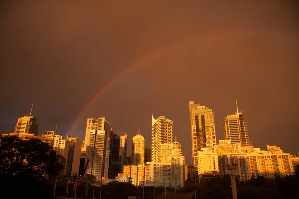Arco iris sobre Sydney, Australia . — Foto de Stock