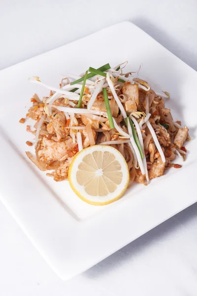 Pad noodle tailandese . — Foto Stock