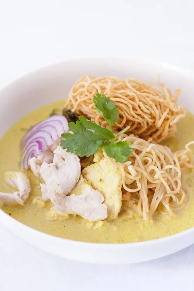 Khao soi , curry noodles , thai food — Stock Photo, Image