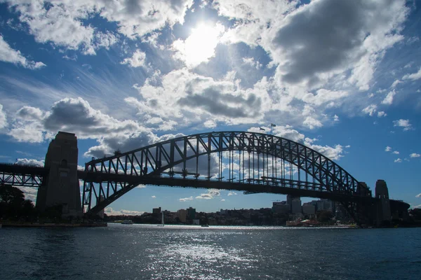 SYDNEY, AUSTRÁLIA-JUNHO 2009: Ponte portuária — Fotografia de Stock