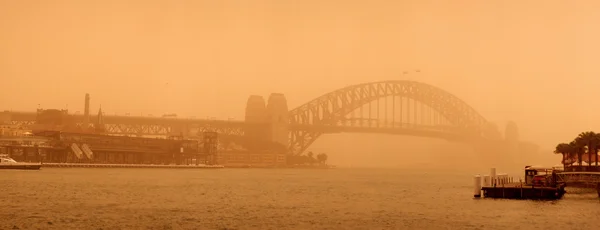 SYDNEY, AUSTRALIA-23 SEPTEMBER 2009 : The day have big sand storm — Stock Photo, Image