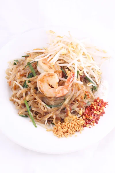 Pad Thai, piatto di firma tailandese Cibo tailandese — Foto Stock