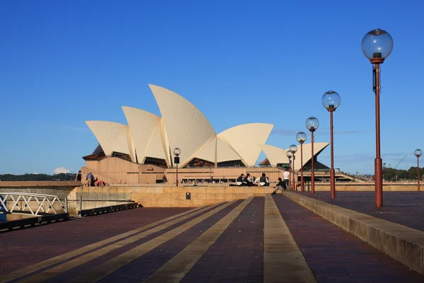 Sydney nsw australia kwiecień 27: Opery jest zabytkiem w sydney — Zdjęcie stockowe