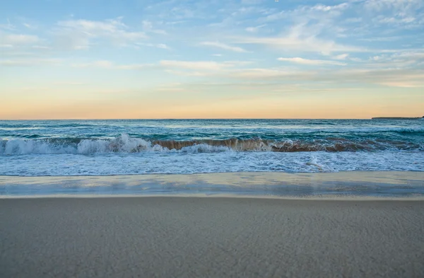 Spatten scène strand — Stockfoto