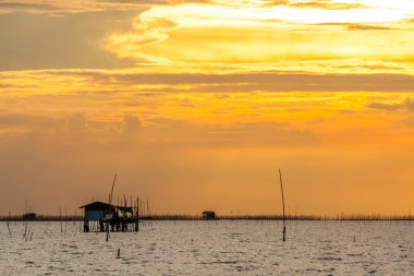 gün batımı manzarası, samed Adası Tayland