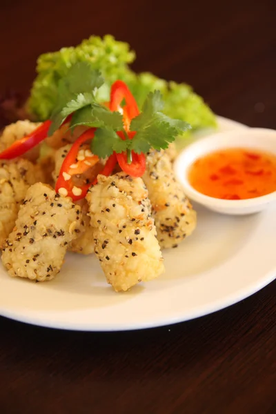 Salt and pepper squid — Stock Photo, Image