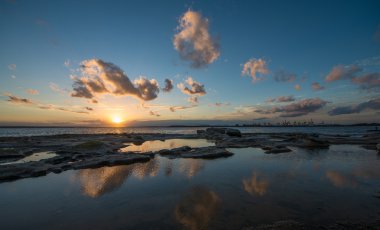Gün batımında La perouse, Sydney