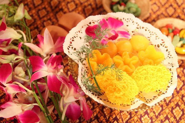 Thailändische Desserts. — Stockfoto