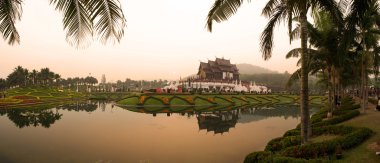 chiang Mai, Tayland Kraliyet flora tapınak ratchaphreuk