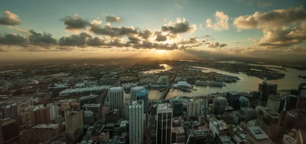 Coucher de soleil depuis Sydney — Photo
