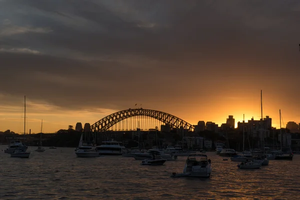 Ferry i sydney harbour — Stockfoto