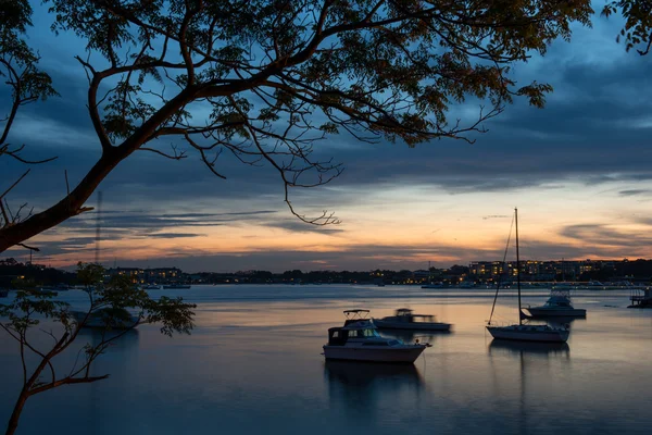 Tramonto sul mare di Sydney . — Foto Stock