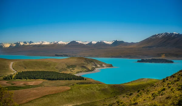 Yeni Zelanda güzel manzara. — Stok fotoğraf