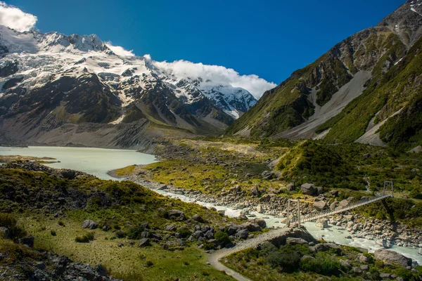 Schöne Landschaft von Neuseeland. — Stockfoto