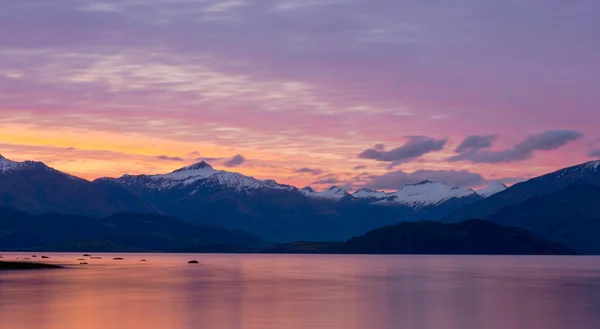 新西兰的亮丽的风景线. — 图库照片