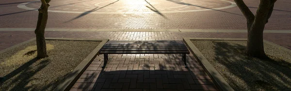 Chair in park — Stock Photo, Image