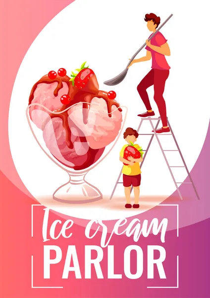 Ice Cream Parlor Stock Illustration - Download Image Now - Ice Cream Parlor,  Vector, Illustration - iStock