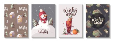 Mutlu noeller konsepti Mutlu yeni yıl konsept vektör çizimi 