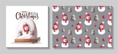 Mutlu noeller konsepti Mutlu yeni yıl konsept vektör çizimi 