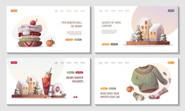 Mutlu noeller konsepti Mutlu yeni yıl konsept vektör çizimi 