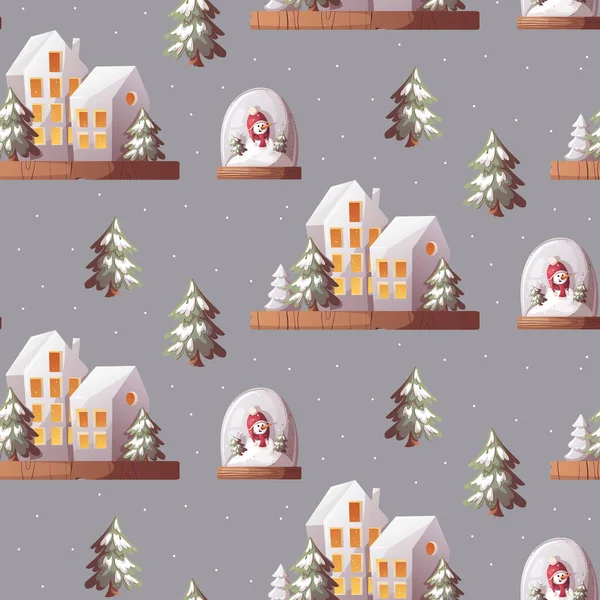 Frohe Weihnachten Konzept Glücklich Neues Jahr Konzept Vektor Illustration — Stockvektor