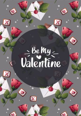 Sevgililer günü, tebrik kartı, davetiye, afiş, vektör geçmişi