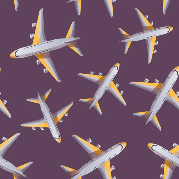 uçak simgesi pürüzsüz desen arkaplanı