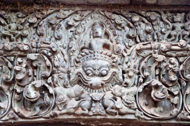 wat phu si reçel pa sak, laos, craved taş